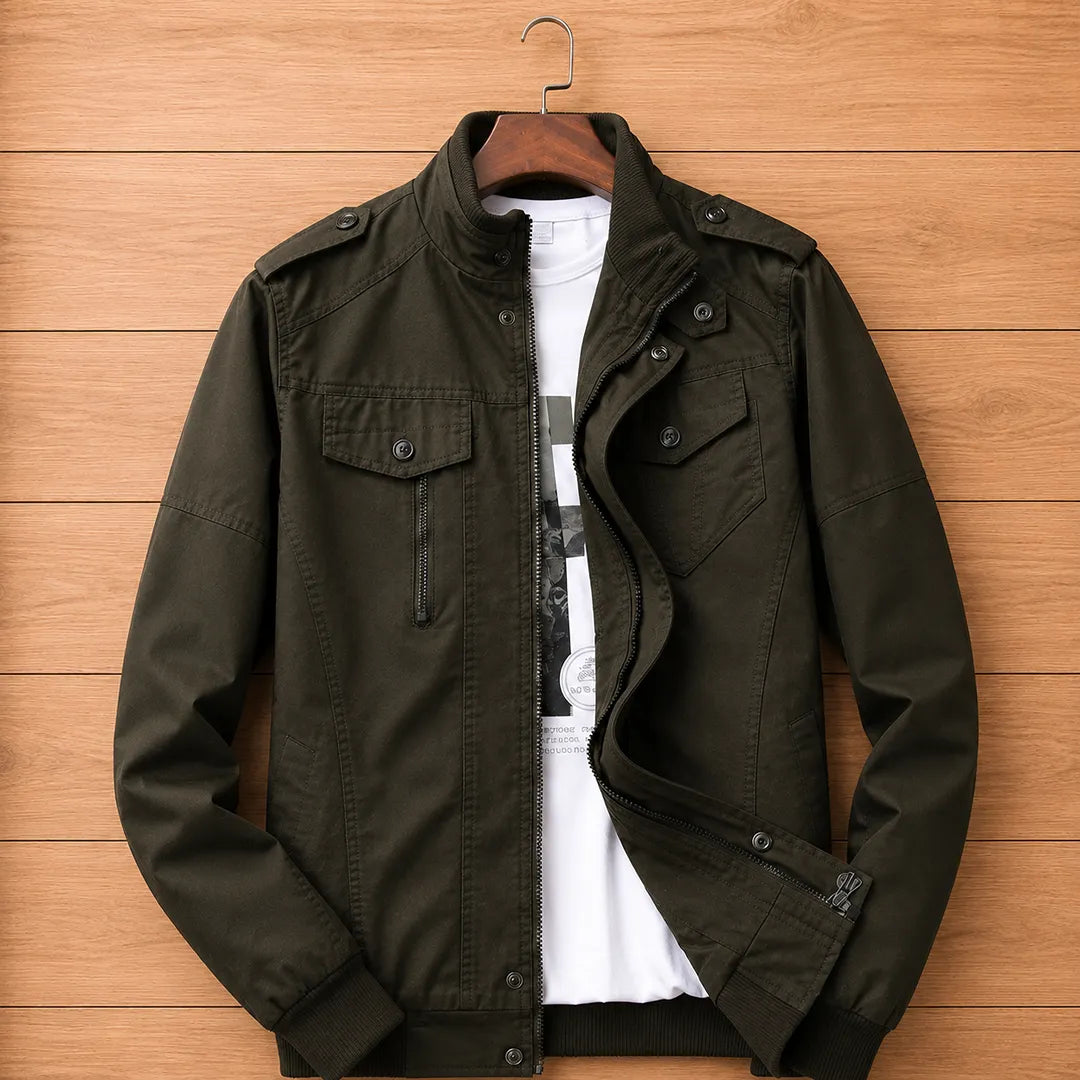 Modern Casual Utility Jacket