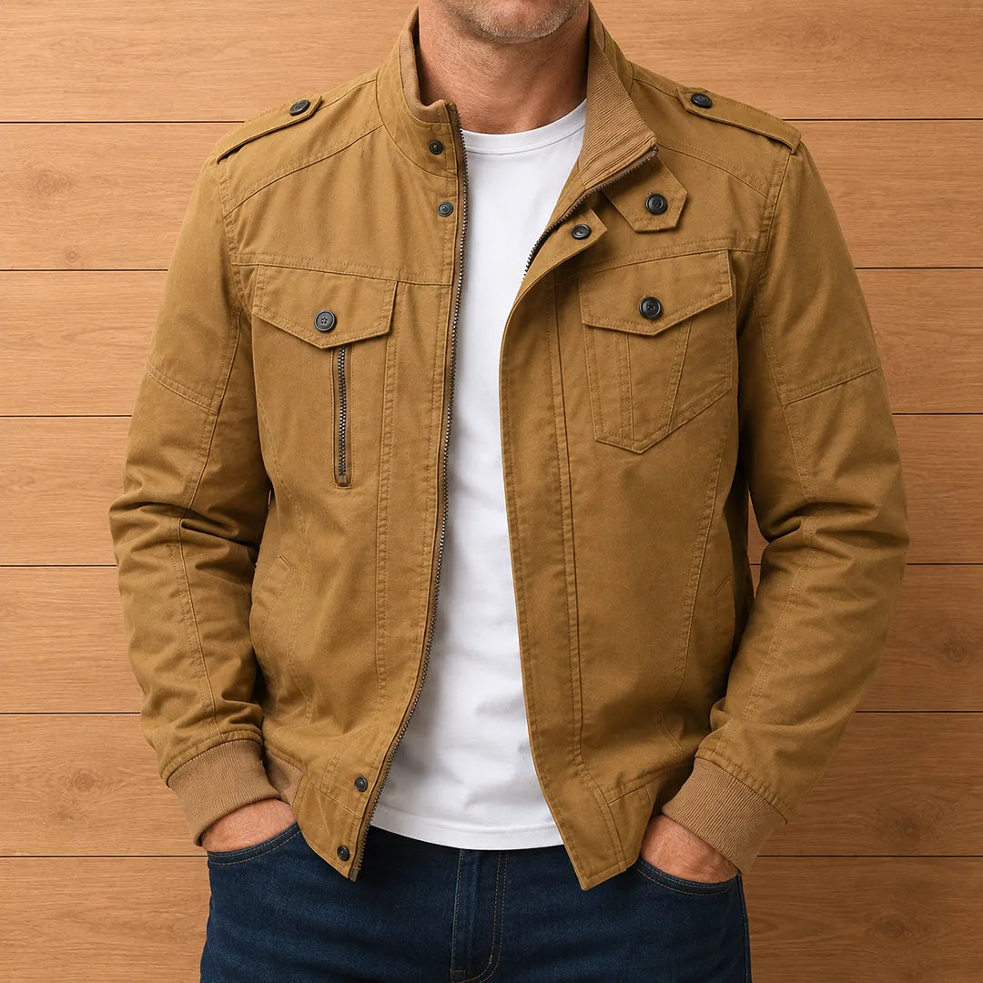 Modern Casual Utility Jacket