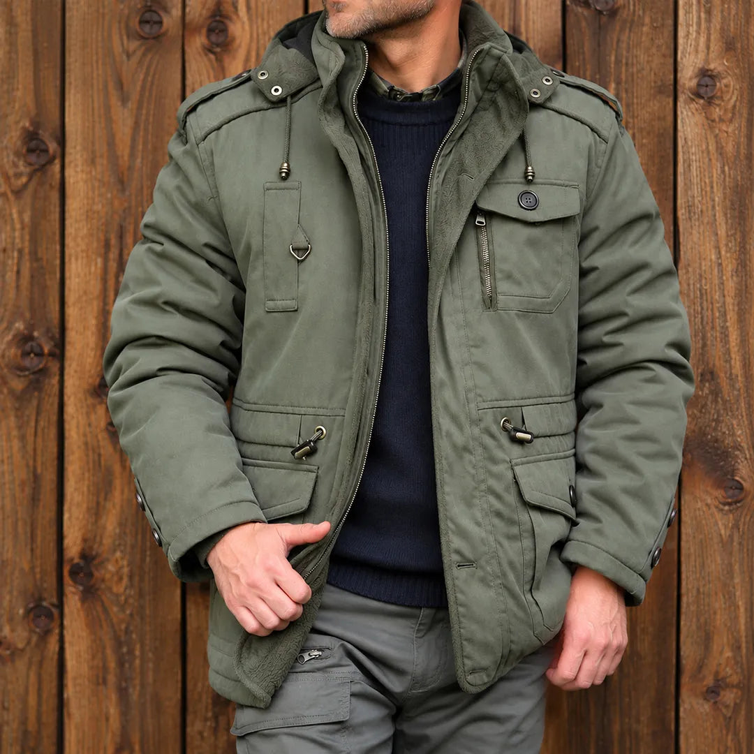 Vintage Casual Utility Jacket