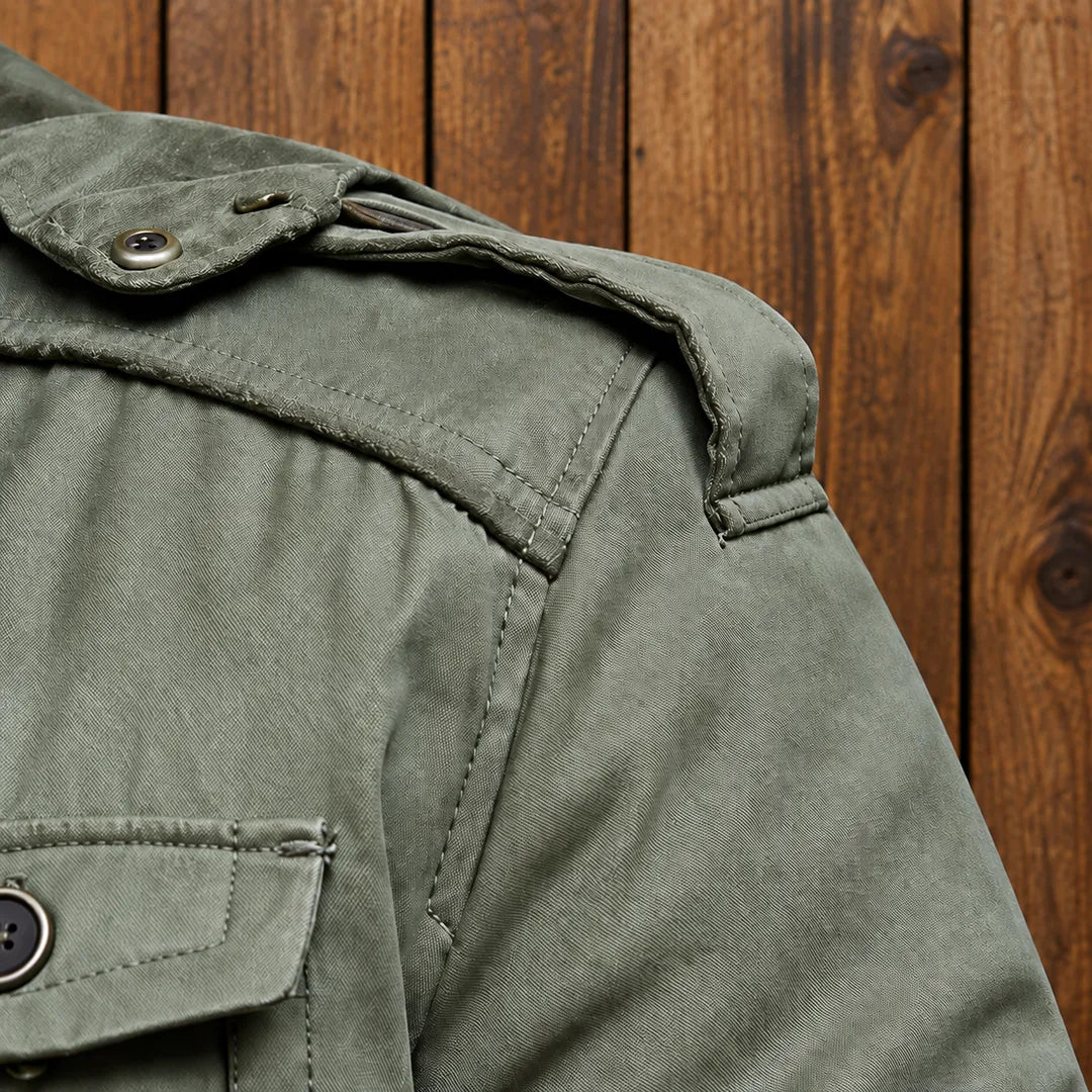 Vintage Casual Utility Jacket