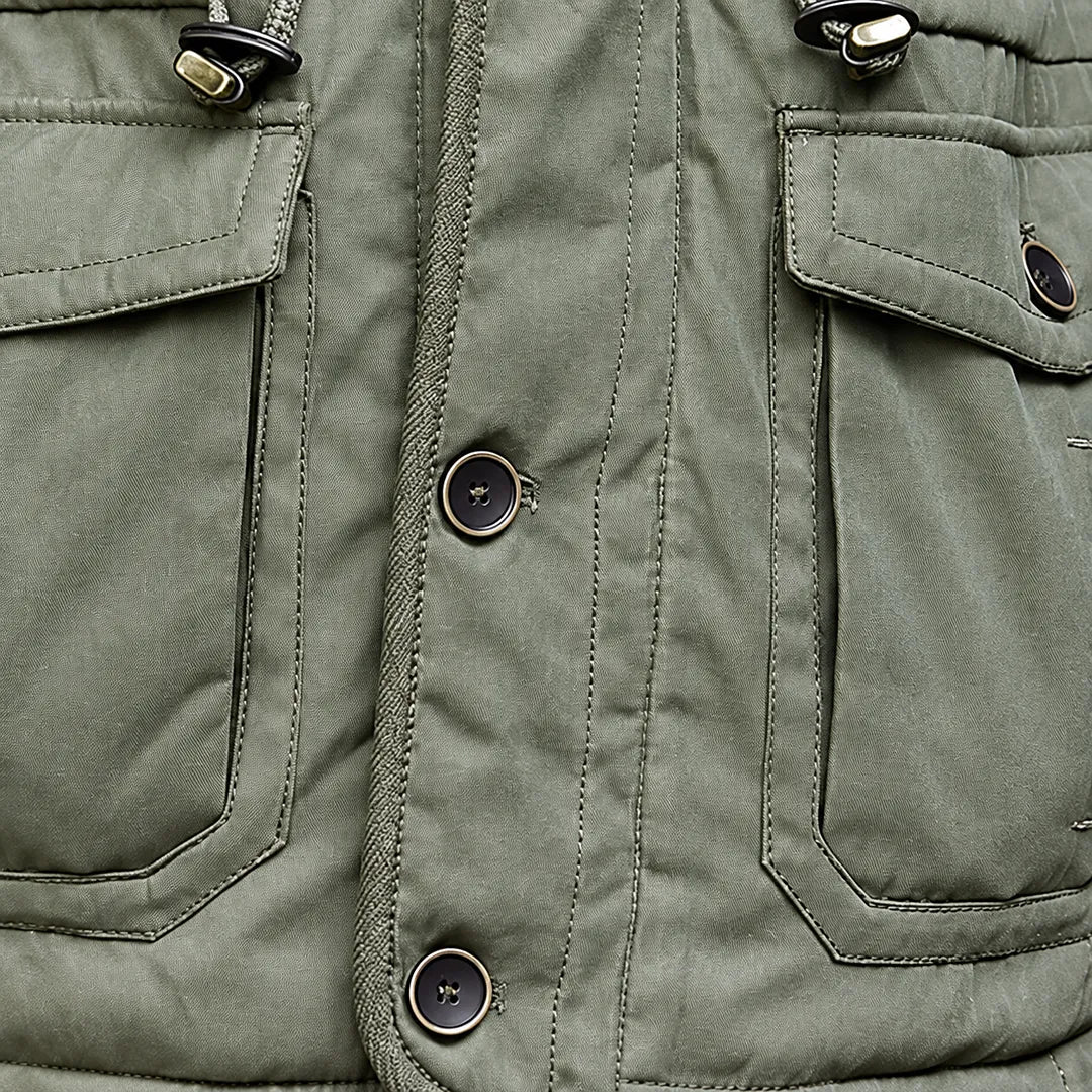 Vintage Casual Utility Jacket