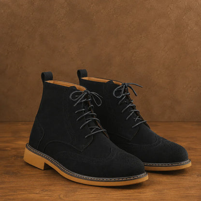 Wingtip Lace Boots