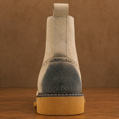 Wingtip Lace Boots